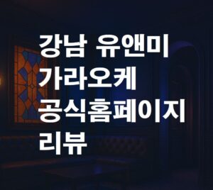 강남 유앤미 가라오케 공식홈페이지