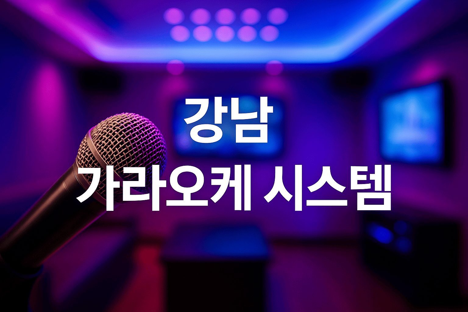 강남 가라오케 시스템