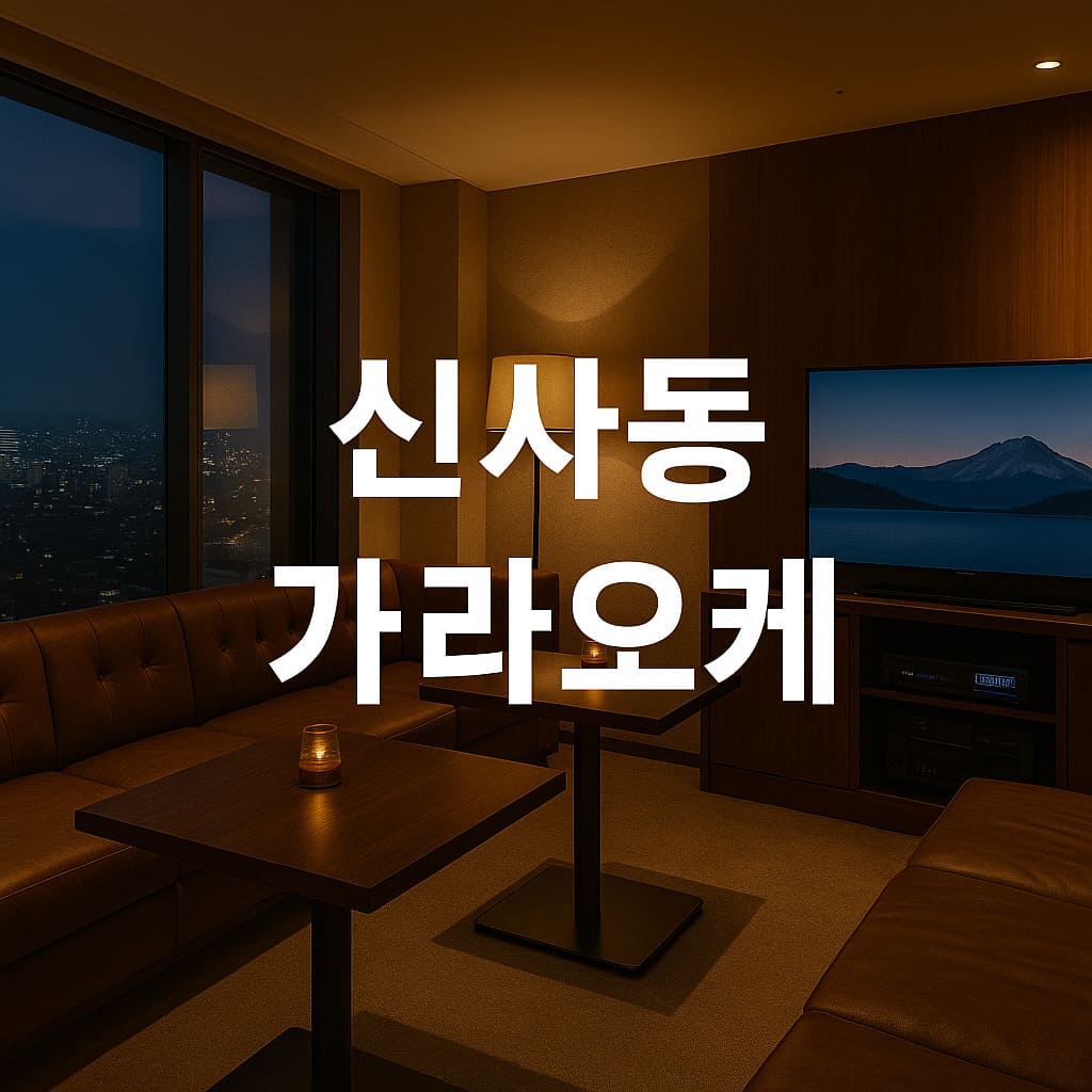 신사동 가라오케