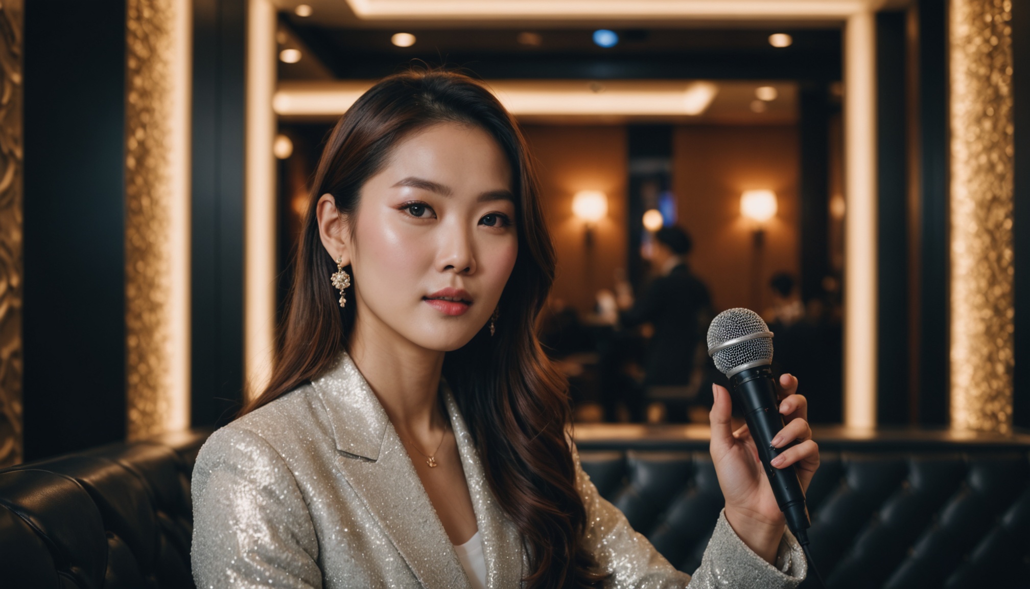 선릉 가라오케 VIP룸 여성